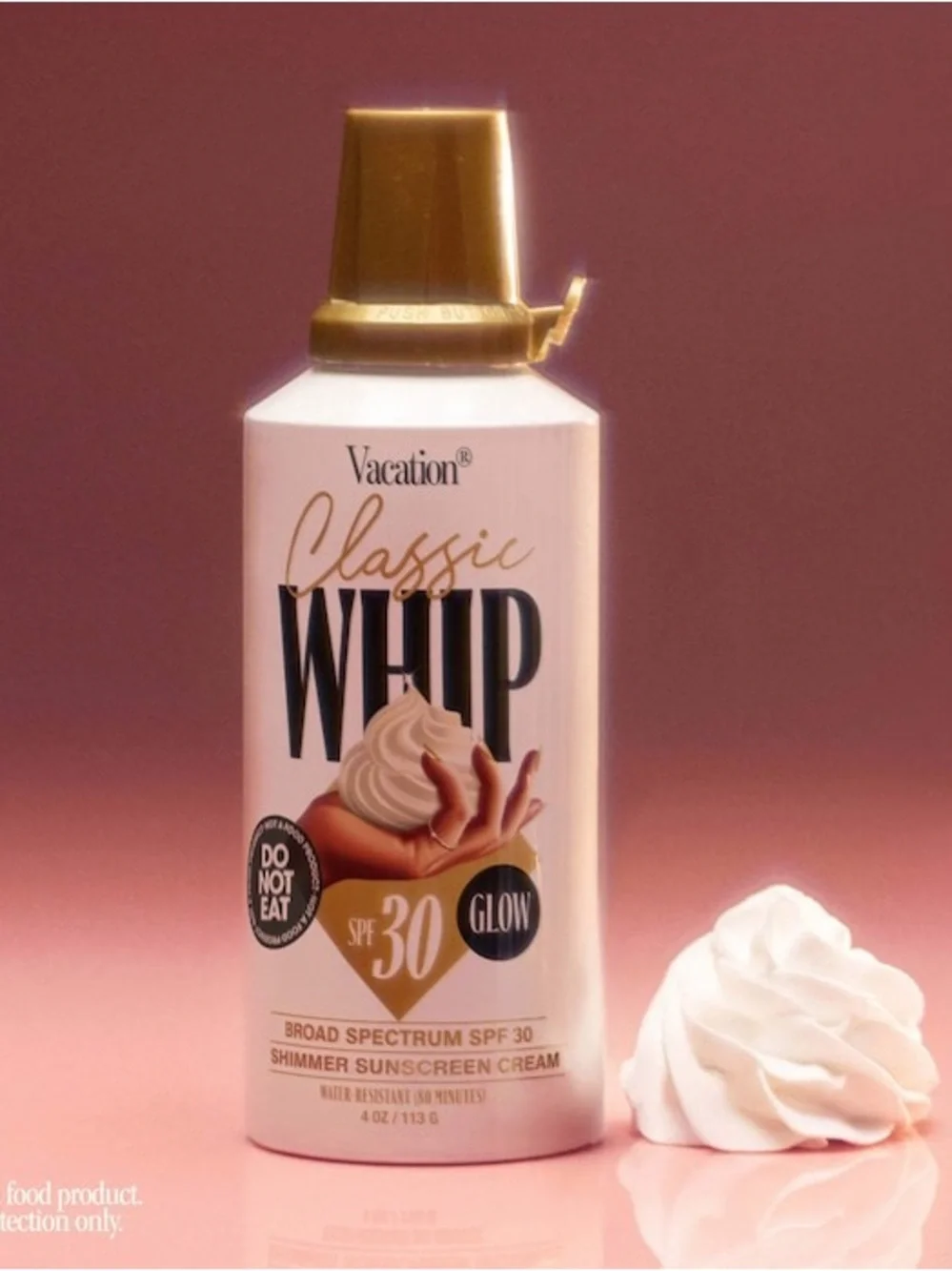 Vacation NEW Classic Whip Glow SPF 30 Sunscreen 118ml